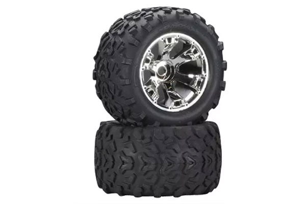 Traxxas 5673 Canyon AT 9.7cm Tyres on Geode Wheels Traxxas 5673 Canyon AT 9.7cm Tyres on Geode Wheels