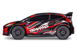FORD FIESTA ST RALLY 4WD - BRUSHLESS BL-2S 1:10 - ROSSO