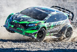 FORD FIESTA ST RALLY 4WD - BRUSHLESS VXL-3S 1:10 - VERDE