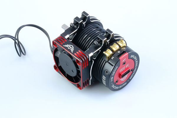 Ventola Raffreddamento Motore RC 28000 RPM - Per Auto Scala 1/8-1/12, Nero/Oro - Foto 11