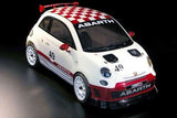 CARROZZERIA TRASPARENTE 500 ABARTH ASSETTO CORSE + ACCESSORI E GOMME