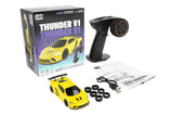 MINI RACER THUNDER V1 - 1:40 - GIALLO