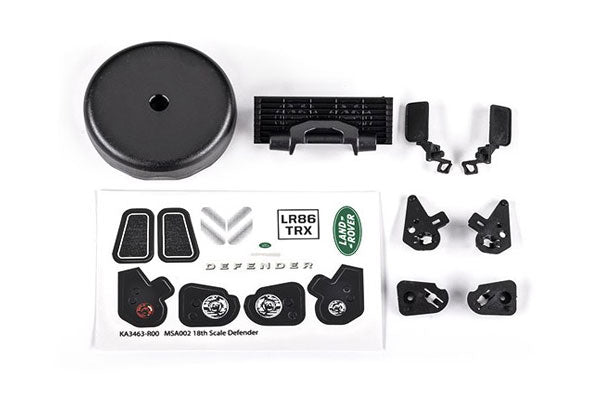 Traxxas Tubo Protezione Termica In Fibra Di Vetro (2 Pezzi) Colore Nero, Ricambio Originale Per Auto Modello, 3149A