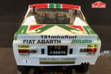 THE RALLY LEGENDS - FIAT 131 ABARTH ALITALIA- RTR RALLY 1:10