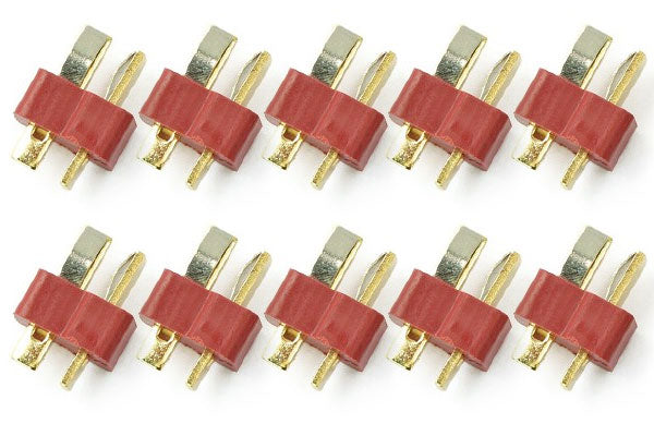 10 Pz Connettore Spine Ultra T Maschio E Femmina Ottone Deans Per - Foto 4