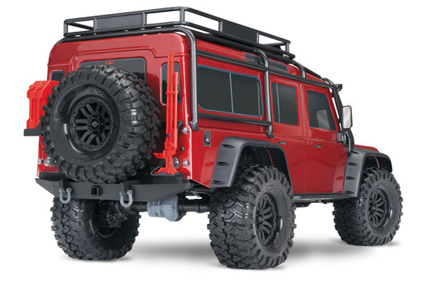 Traxxas TRX-4m 1:18 Scale & Trail Crawler RTR - Land Rover Defender - ROSSO