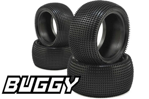 Gomme 1/8 buggy senza cerchio, da incollare