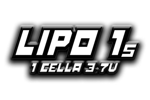 Batterie LiPo 1s - 3,7 Volts - 1 cella