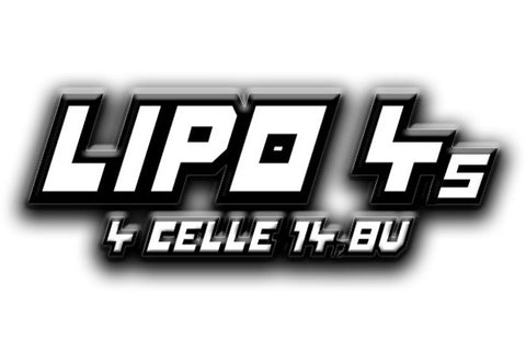 Batterie LiPo 4s - 14,8 Volts - 4 Celle