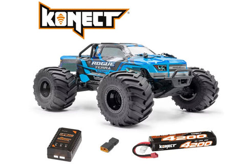 ROGUE TERRA SPORT BRUSHLESS PACK - RTR MONSTER TRUCK 1:10 - BLU