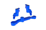 SET RINVIO STERZO IN ALLUMINIO 6061-T6 - BLU - 10743-BLUE