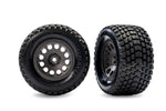 GOMME GRAVIX ANTERIORI INCOLLATE SU CERCHI GRIGIO ANTRACITE - 10772-GRAY