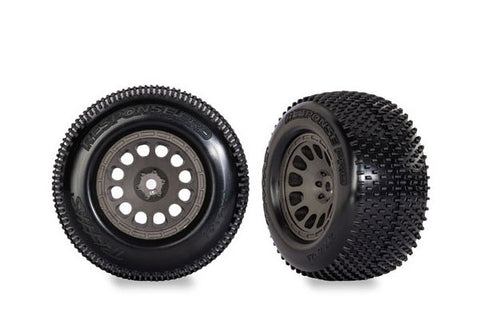 GOMME RESPONSE PRO INCOLLATE SU CERCHI GRIGI - 10774-GRAY