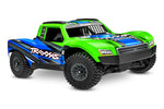 MINI SLASH BRUSHLESS BL-2S  - RTR SHORT COURSE 1:10 - VERDE/BLU