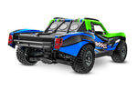 MINI SLASH BRUSHLESS BL-2S  - RTR SHORT COURSE 1:10 - VERDE/BLU