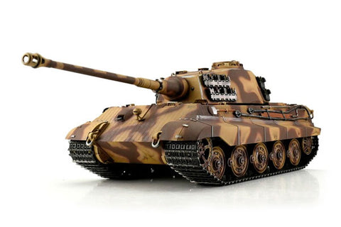 PRO-EDITION KING TIGER FRONTE ORENTALE - PALLINI 1:16 - MIMETICO - FUMO CANNONE