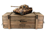 PRO-EDITION KING TIGER FRONTE ORENTALE - PALLINI 1:16 - MIMETICO - FUMO CANNONE