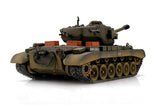 M26 PERSHING SNOW LEOPARD VERDE PALLINI 1:16 - CINGOLI IN METALLO