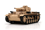 PANZER III AUSF. H SABBIA PALLINI / INFRAROSSI 1:16 - SABBIA