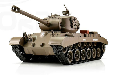 M26 PERSHING VERDE PALLINI / INFRAROSSI 1:16 - CINGOLI IN METALLO