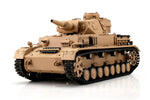 PANZER IV AUSF. F1 SABBIA PALLINI / INFRAROSSI 1:16 - CINGOLI METALLO