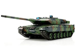 LEOPARD 2A6 MIMETICO PALLINI / INFRAROSSI CINGOLI IN METALLO 1:16