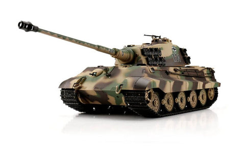 KING TIGER HENSCHEL - PALLINI / INFRAROSSI CINGOLI IN METALLO 1:16