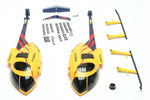 KIT FUSOLIERA HUGHES MD500E (GIALLO) - 15788