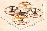 MINI DRONE DIY - LASERCUT KIT