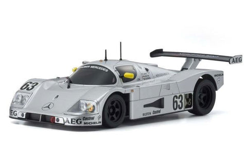 RWD SERIES - SAUBER MERCEDES C9 NO.63 LM 1989 - RTR ON-ROAD 1:27 - SILVER