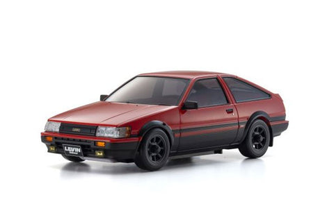 MA020 - MINI-Z TOYOTA COROLLA LEVIN AE86 - RTR ON-ROAD 1:27 ROSSO/NERA