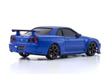 MINI-Z AWD NISSAN SKYLINE GT-R R34 - METALLIC BLUE - RTR ON-ROAD 1:27