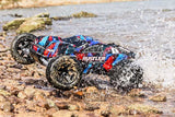 RUSTLER 2WD VX3 BRUSHLESS - RTR STADIUM TRUCK 1:10 - ROSSO