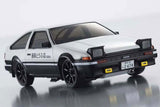 FIRST INITIAL-D - TOYOTA SPRINTER TRUENO AE86 - BIANCO/NERA - RTR ON-ROAD 1:28