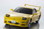 FIRST INITIAL-D - MAZDA RX-7 FD3S -GIALLO - RTR ON-ROAD 1:28