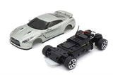 FIRST INITIAL-D - NISSAN GT-R R35 - SILVER - RTR ON-ROAD 1:28