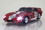 FIRST INITIAL-D - SHELBY COBRA DAYTONA No. 59 - ROSSO - RTR ON-ROAD 1:28