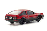 FIRST INITIAL-D - TOYOTA SPRINTER TRUENO AE86 - ROSSO/NERO - RTR ON-ROAD 1:28