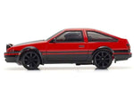 FIRST INITIAL-D - TOYOTA SPRINTER TRUENO AE86 - ROSSO/NERO - RTR ON-ROAD 1:28