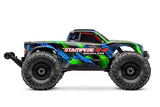 STAMPEDE 4WD VX3 BRUSHLESS - RTR MONSTER TRUCK 1:10 - VERDE