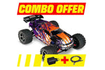 E-REVO 4WD BRUSHLESS VXL-3M - RTR MONSTER TRUCK 1:16 VIOLA