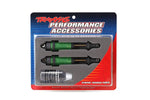 AMMORTIZZATORI IN ALLUMINIO GTR XXLONG SENZA MOLLE - VERDE - 7462G