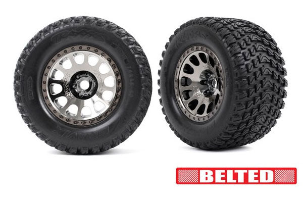 TRAXXAS 3776 Gomme Paddle 2.8 Incollate su Cerchi ALL-STAR TRAXXAS 3776 Gomme Paddle 2.8 Incollate su Cerchi ALL-STAR