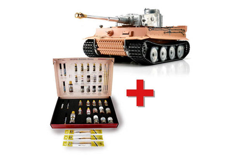 PRO-EDITION TIGER I EARLY VERSION - INFRAROSSI 1:16 - NON VERNICIATO + SOLUTION BOX