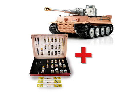 PRO-EDITION TIGER I EARLY VERSION - PALLLINI 1:16 - NON VERNICIATO + SOLUTION BOX