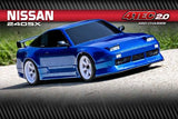 4-TEC 2.0 DRIFT NISSAN 240SX VX3 BRUSHLESS  - RTR ON-ROAD 1:10 - BLU