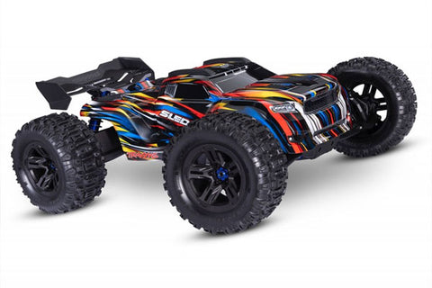 SLEDGE BRUSHLESS VXL-6S BELTED - RTR MONSTER TRUCK 1:8 - BLU