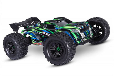 SLEDGE BRUSHLESS VXL-6S BELTED - RTR MONSTER TRUCK 1:8 - VERDE