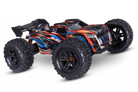 SLEDGE BRUSHLESS VXL-6S BELTED - RTR MONSTER TRUCK 1:8 - ORANGE