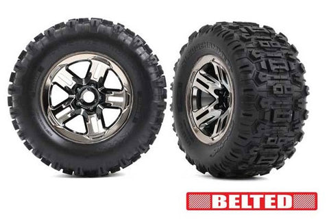 GOMME SLEDGEHAMMER BELTED INCOLLATE SU CERCHI CROMATI - 9573A